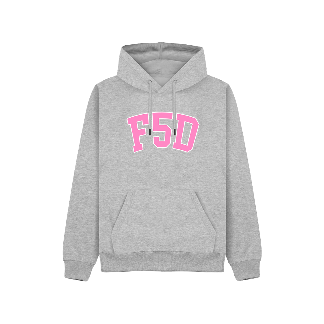 FLAM5 VARSITY HOODIE PINK