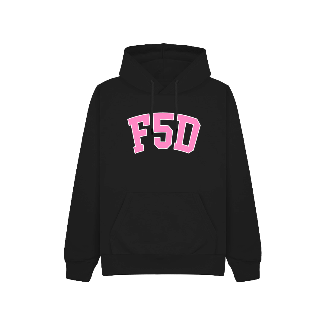 FLAM5 VARSITY HOODIE PINK