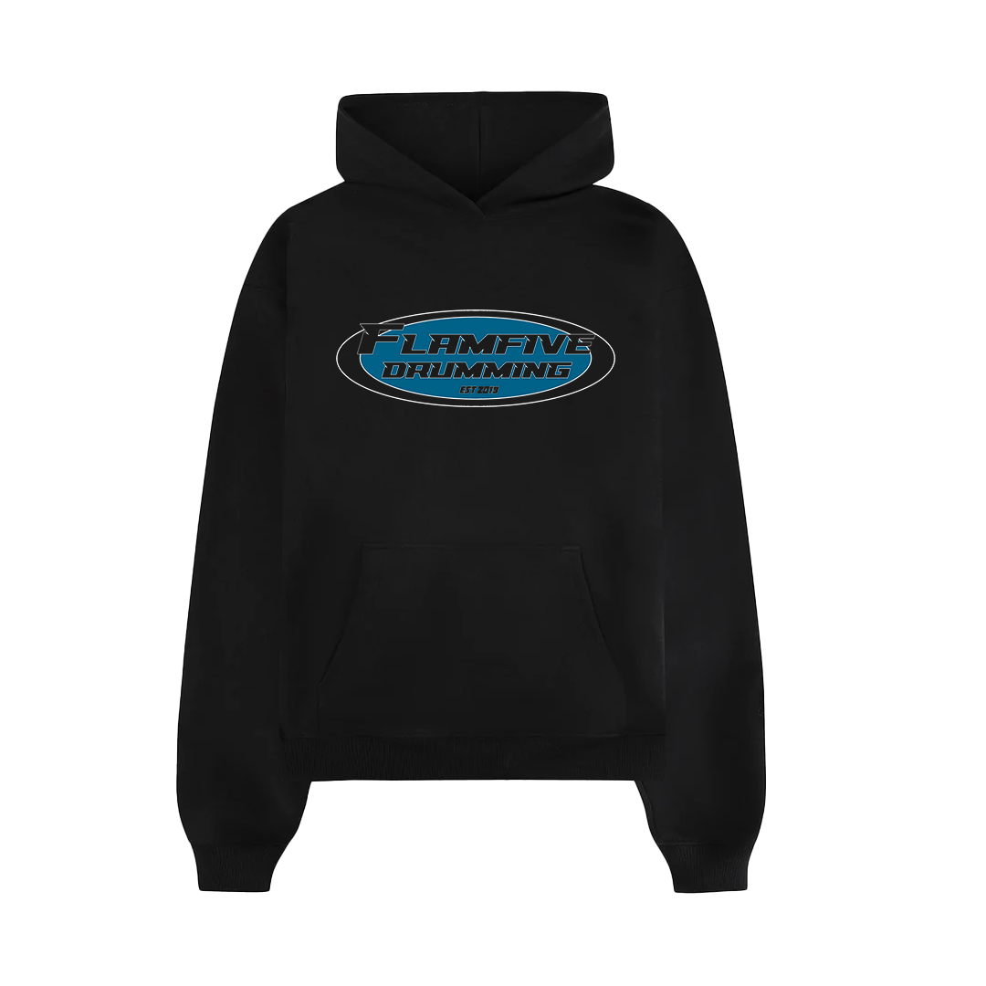FLAM5 OVERDRIVE BLACK HOODIE