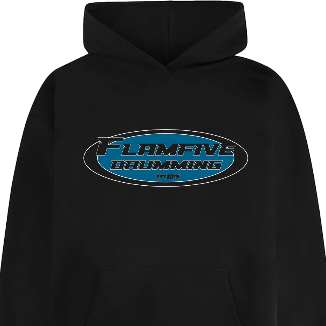 FLAM5 OVERDRIVE BLACK HOODIE