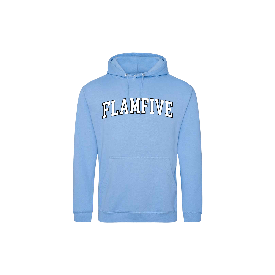 FLAM5 "COLLEGE " HOODIE - Flam5drumming