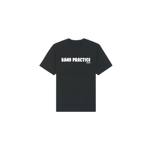 FLAM5 BLACK "BAND PRACTICE" TSHIRT - Flam5drumming