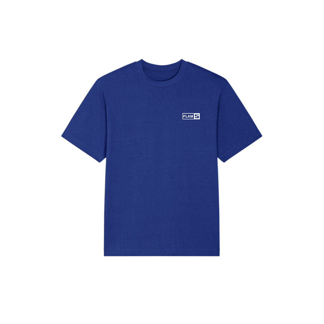 KIDS FLAM5 DRUMMING CLUB BLUE TSHIRT - Flam5drumming