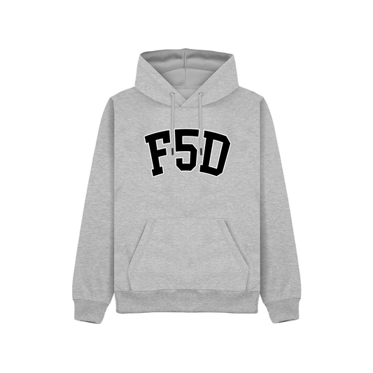 FLAM5 VARSITY HOODIE BLACK