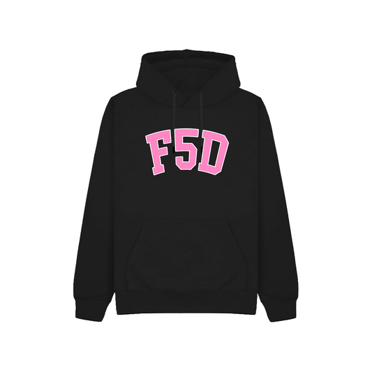 FLAM5 VARSITY HOODIE PINK