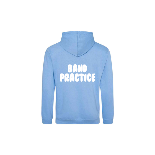 NEW FLAM5 BABY BLUE "BAND PRACTICE" HOODIE - Flam5drumming