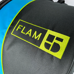 FLAM5 V2 TENOR DRUM CASE BLUE LARGE 16" - 18 " - Flam5drumming