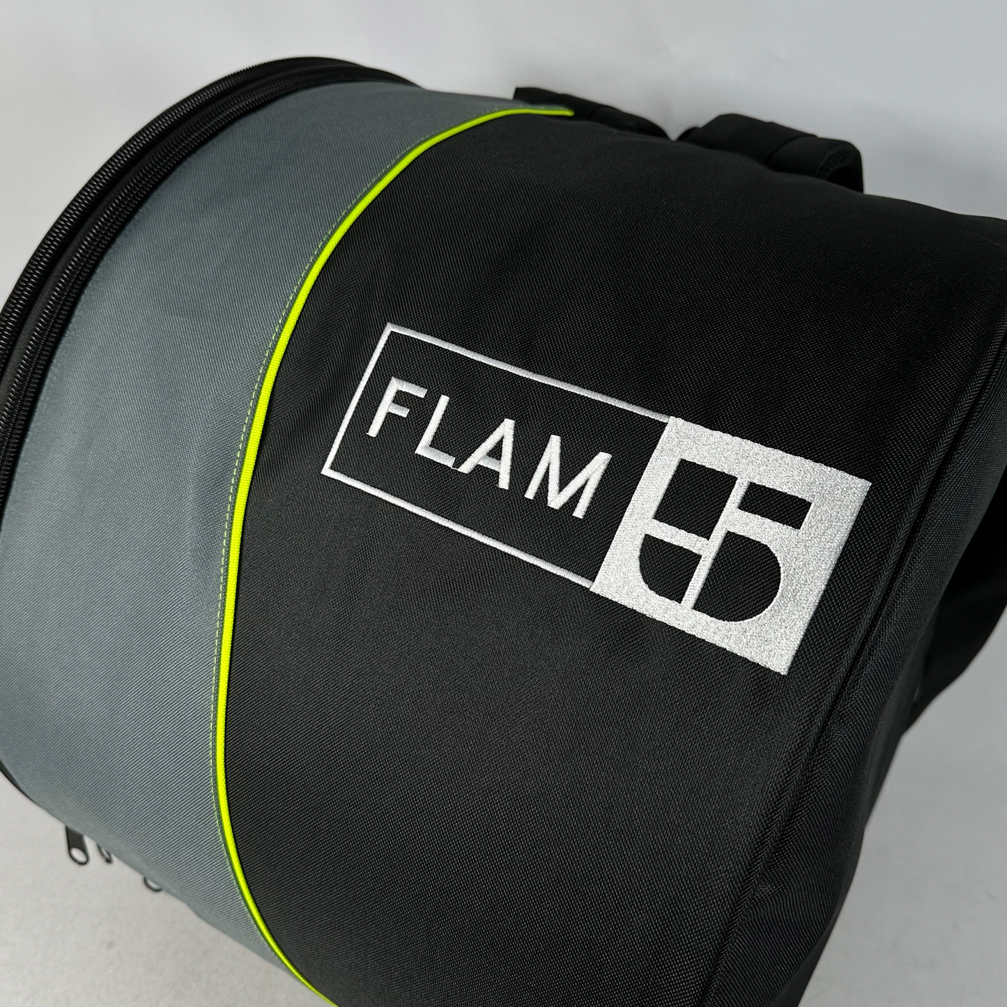 FLAM5 V2 TENOR DRUM CASE GREY 14" - 15" - Flam5drumming